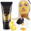 Máscara facial de alta qualidade com colágeno ouro 24K Máscara peel-off Máscara facial 24K ouro